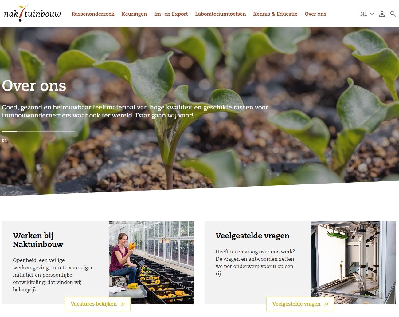 Vanaf 5 september nieuwe website!